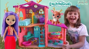 Большой Дом Кукол ЭНЧАНТИМАЛС  Играем Вместе