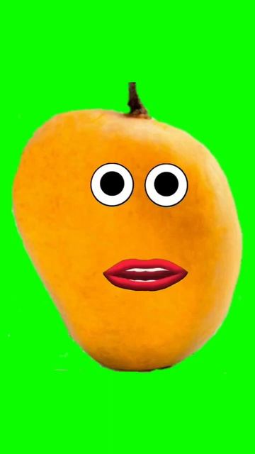 Talking Mango//#cartoon #greenscreen #talking #mango #cartooncharacters //Green Screen Cartoon 💚 смотреть онлайн
