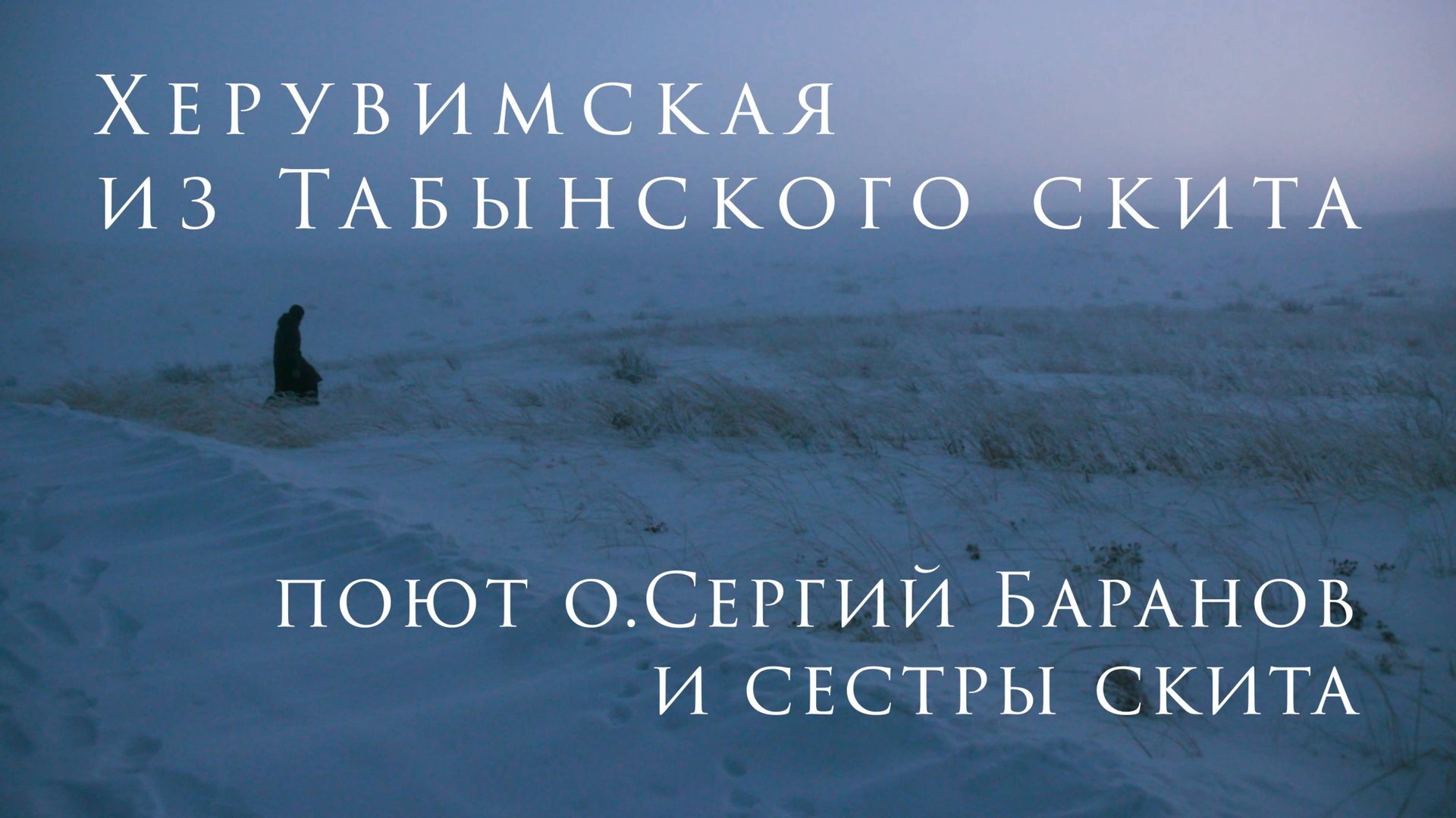 Херувимская Табынского скита. #ПротоиерейСергийБаранов смотреть онлайн