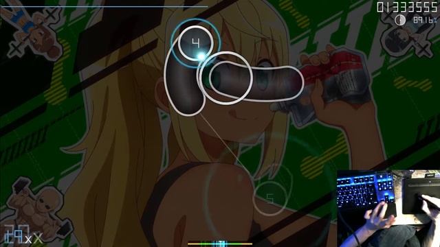 Hibiki Sakura & Naruzo Machio - Onegai Muscle - osu! смотреть онлайн