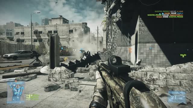 Вечерний Battlefield # 42. Battlefield 3. Back to Karkand - штурм. Игра по сети. смотреть онлайн