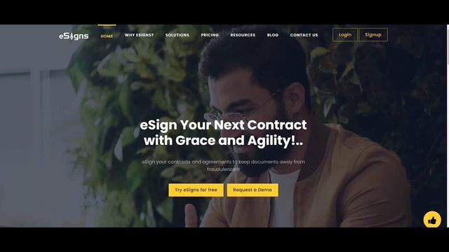 How to Login to your eSigns account | eSigns.io смотреть онлайн