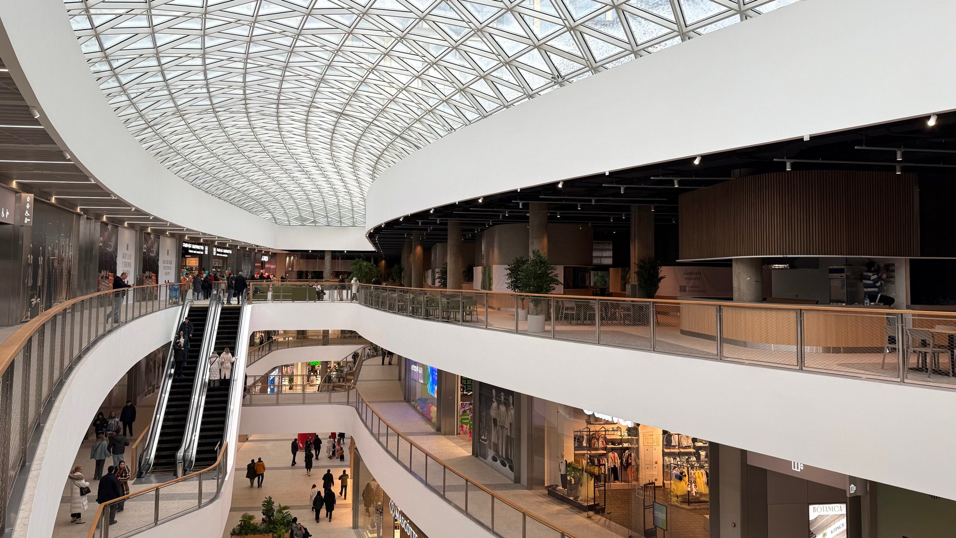 ТЦ BOTANICA ОТКРЫТИЕ ТОРГОВОГО ЦЕНТРА МЕТРО БОТАНИЧЕСКИЙ САД ПРОГУЛКА ПО МОСКВЕ