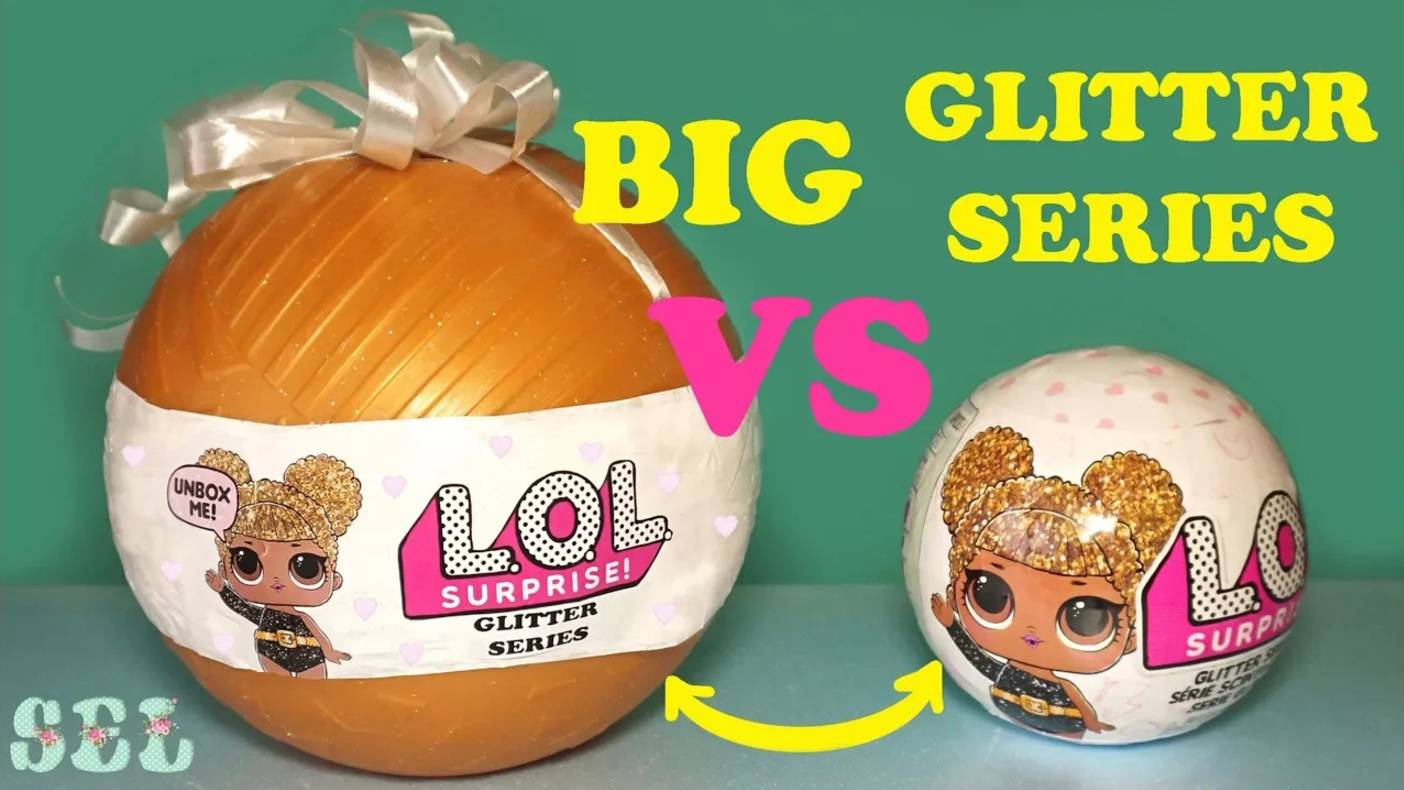 БОЛЬШОЙ ЛОЛ Сюрприз Блестящая Серия Своими Руками Custom LOL Surprise Glitter Series смотреть онлайн