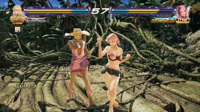 TEKKEN 7 LuckyEevee (Lili) vs The Executioner (Alisa) смотреть онлайн
