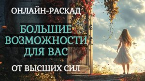 ПЕРЕД ВАМИ ОТКРЫВАЮТСЯ БОЛЬШИЕ ВОЗМОЖНОСТИ. ОНЛАЙН-ТАРО РАСКЛАД
