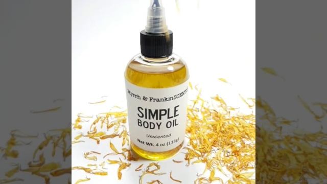 #1 Body Oil Formula | Myrrh & FrankinSCENTS Natural Skincare смотреть онлайн