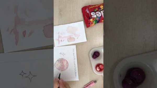 РИСУЕМ ИЗ SKITTLES / ПЕРВЫЕ / От Rami ArtStudio