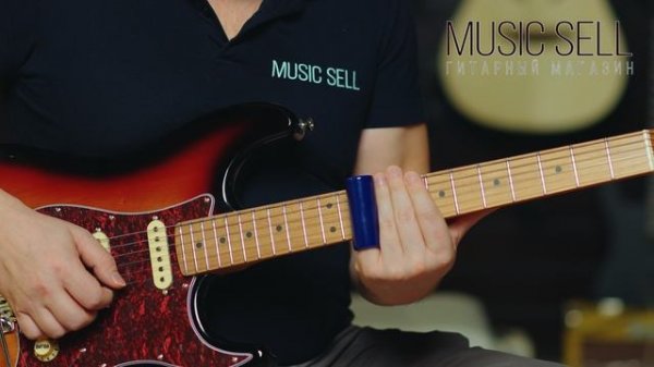 ЭЛЕКТРОГИТАРА JET STRATOCASTER SUNBURST S-S-H SLIDER - MUSIC SELL
