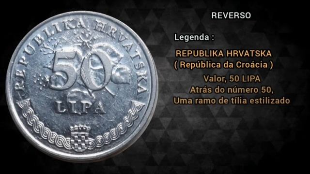 MOEDA DA CROÁCIA 🇭🇷 50 LIPA 1993 смотреть онлайн