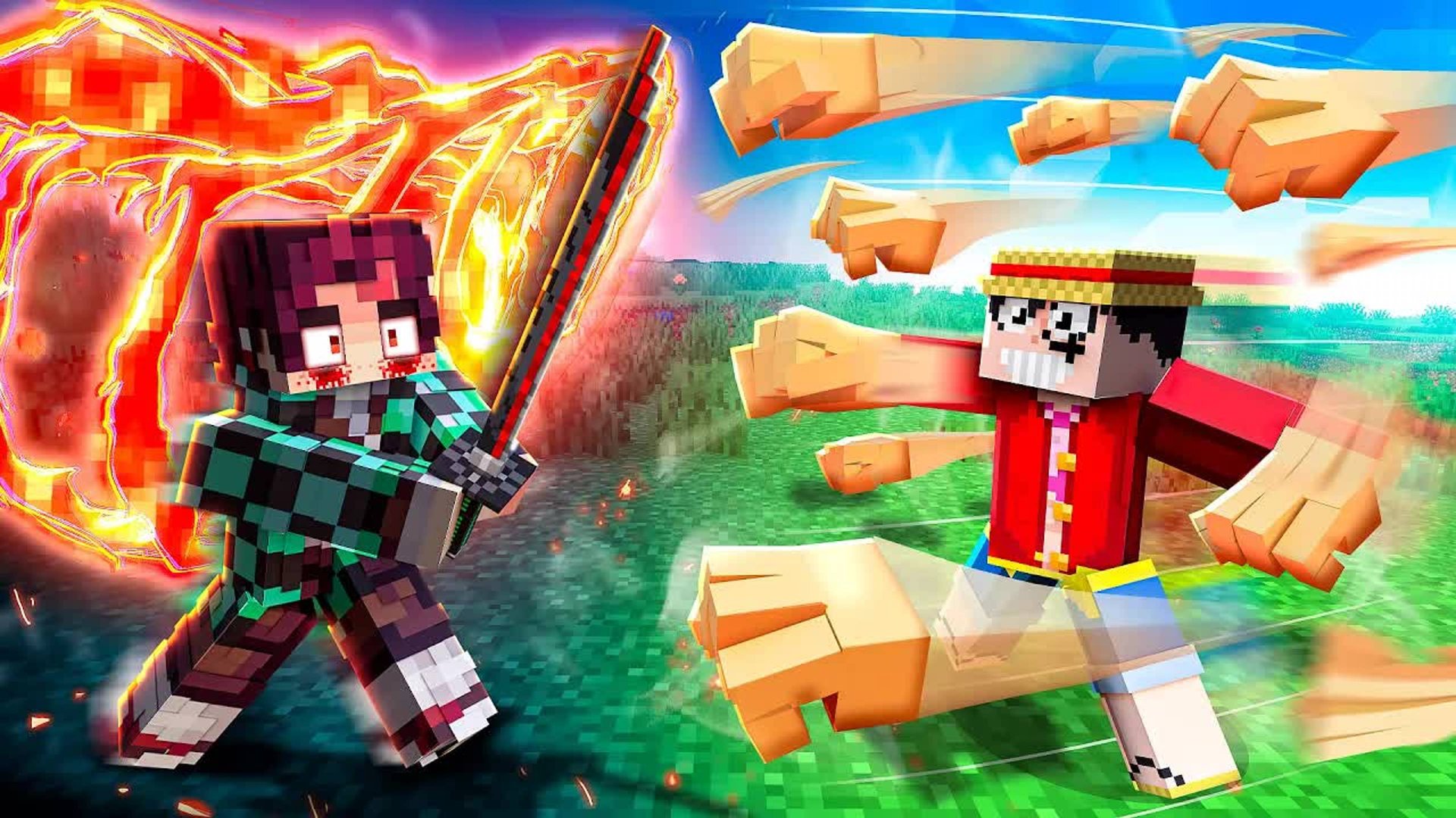 😰Какой Аниме Мод СИЛЬНЕЙШИЙ в Майнкрафт? #2 + Кабан смотреть онлайн