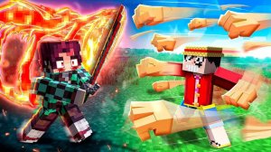 😰Какой Аниме Мод СИЛЬНЕЙШИЙ в Майнкрафт? #2 + Кабан