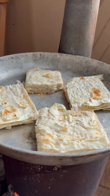 Огонь на дровах…