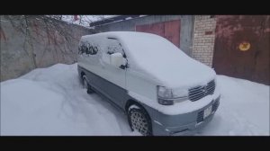 Дизель в мороз. Ниссан Эльгранд 1997 года выпуска.