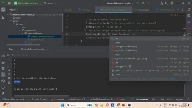 What is Method Reference in Java 8 With Practical Implementation | Method Reference in Java 8 Part2 смотреть онлайн