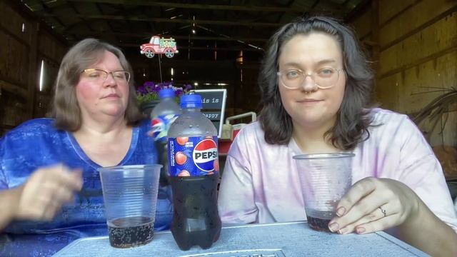 Barn Drinkin! Pepsi Lime & Pepsi Peach Taste Test смотреть онлайн