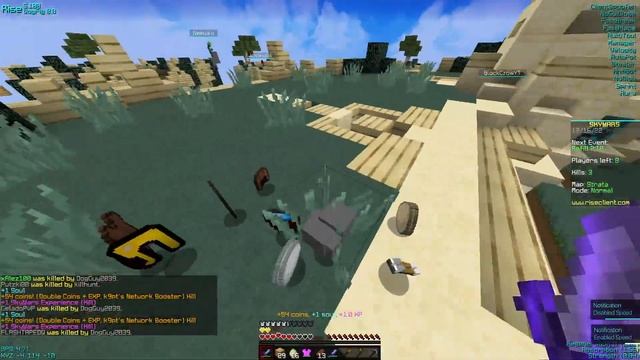 Rise Client Destroying Hypixel - Config Release смотреть онлайн