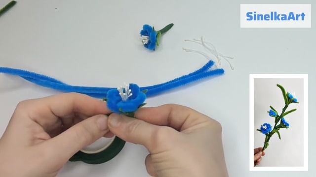 Цветы из синельной проволоки / Цветы своими руками смотреть онлайн