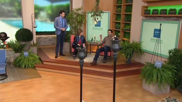 Scott Living 3-Piece Deep Seating Patio Set on QVC смотреть онлайн