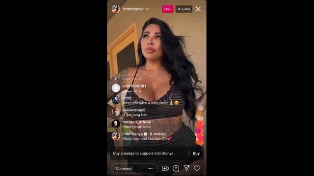 Brittanya Razavi (Part 2) Instagram Live June 8, 2021 смотреть онлайн