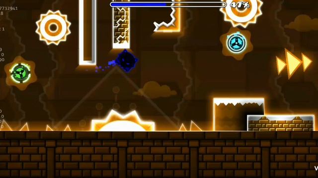 OuterSpace первый уровень в Fire Gauntlet. 3 монеты 100%.