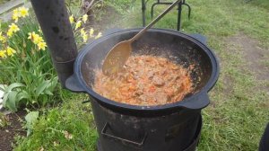 Узбекский плов в казане