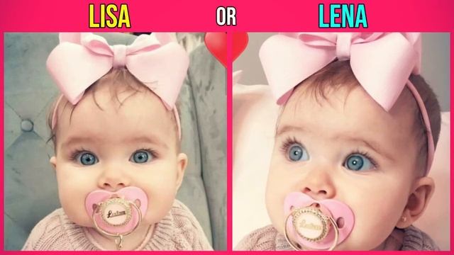 Lisa Or Lena ⭐ [ Amazing Cute Baby Styles & Fashion Style ]