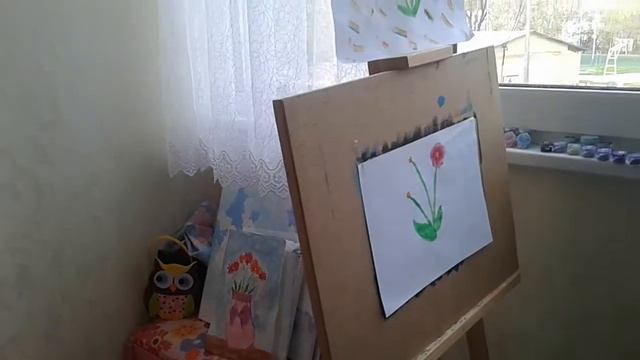 Первое видио и как норисавать цветы🌸 смотреть онлайн