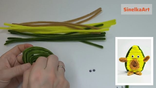 Аводик из синельной проволоки - поделка из синельной проволоки мастер класс смотреть онлайн