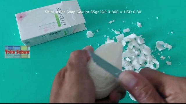 ASMR Satisfying Japan SHINZUI SAKURA BAR SHOP Soap Opening Houl / Unboxing & Cutting /Carving Vide смотреть онлайн
