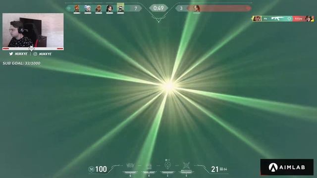 G2 NUKKYE - RAZE - SPLIT - (27/18/10) - VALORANT POV смотреть онлайн