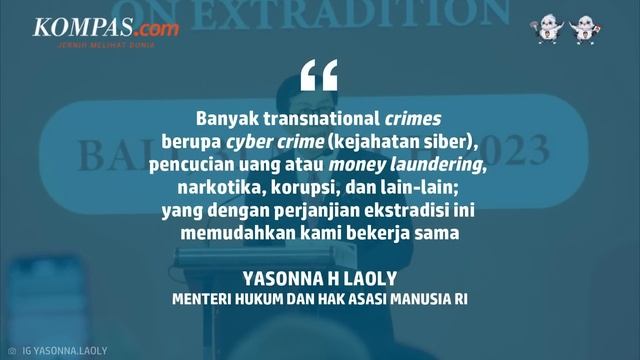 Indonesia-Rusia Teken Perjanjian Kerja Ekstradisi смотреть онлайн