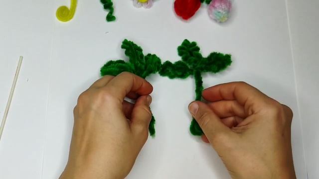 Клубника - цветы и поделки из синельной проволоки смотреть онлайн