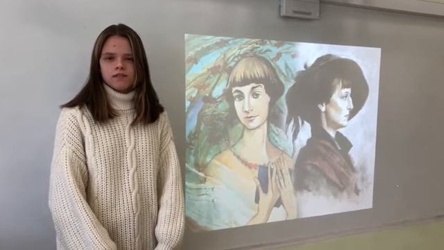 Ахматовский март. Румянцева Елизавета, 11 "Б" класс смотреть онлайн