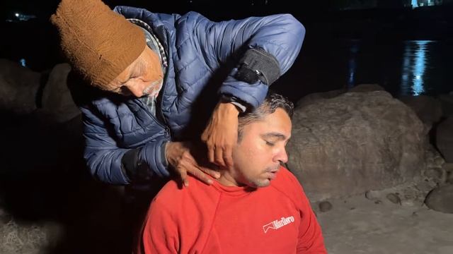 Лучший космический ночной массаж ｜ Удивительный массаж ｜ 50-летний опыт работы парикмахером смотреть онлайн