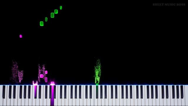 Blast Processing (from Geometry Dash) - Piano Tutorial смотреть онлайн
