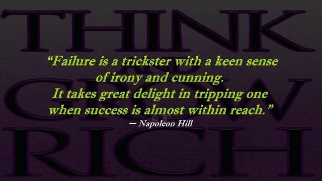 Inspirational Quotes About Think & Grow Rich - Napoleon Hill - Motivational quotes смотреть онлайн