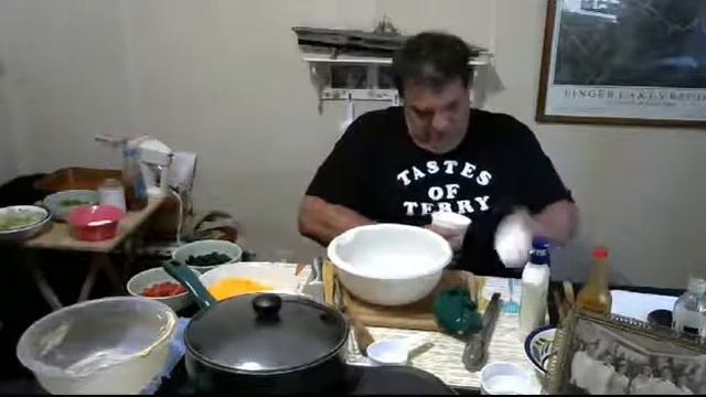 Taste of Terry Live Cooking Show doing 2 Dips смотреть онлайн