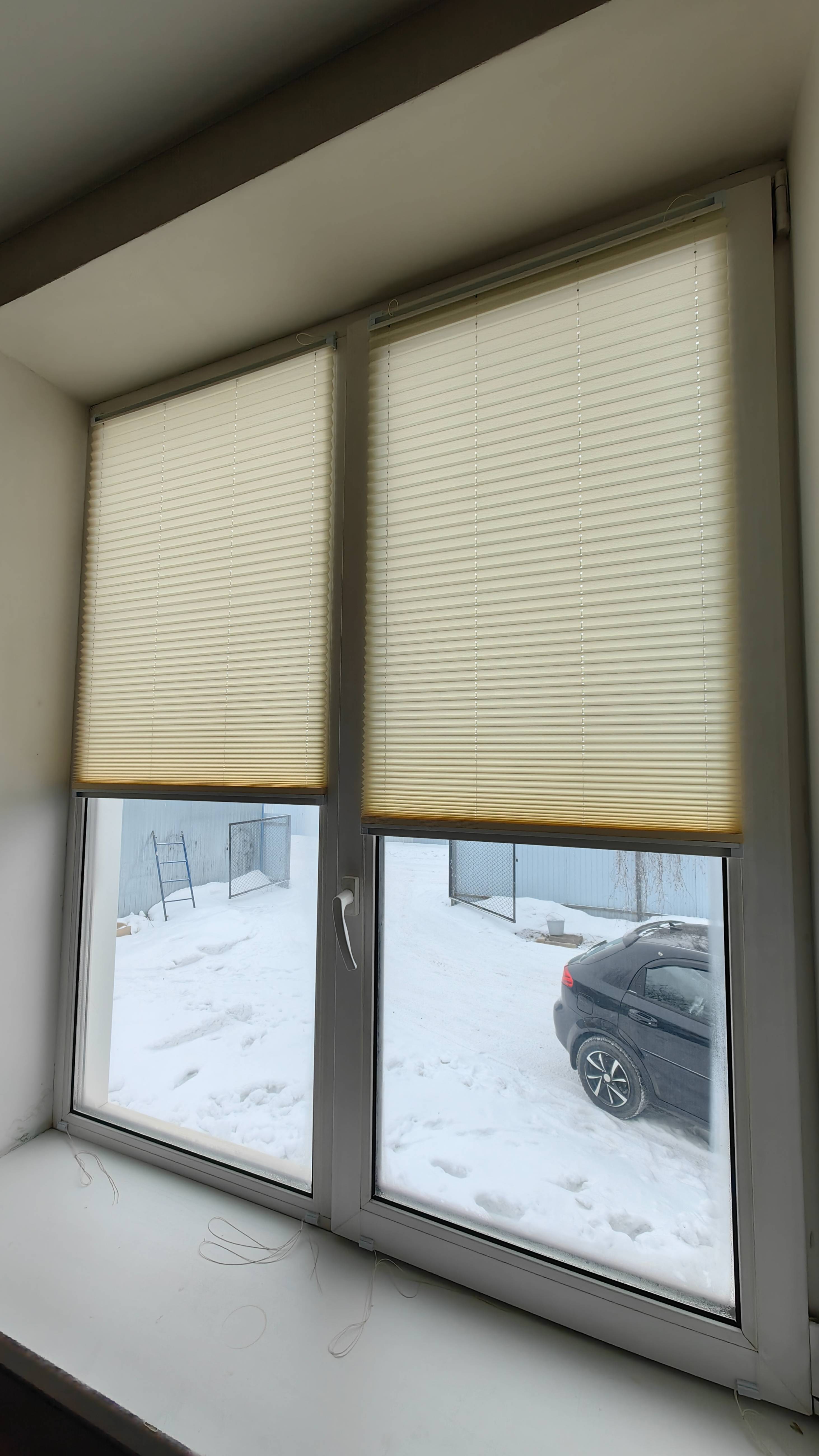 #ШторыПлиссе на окно спальни #Тольятти