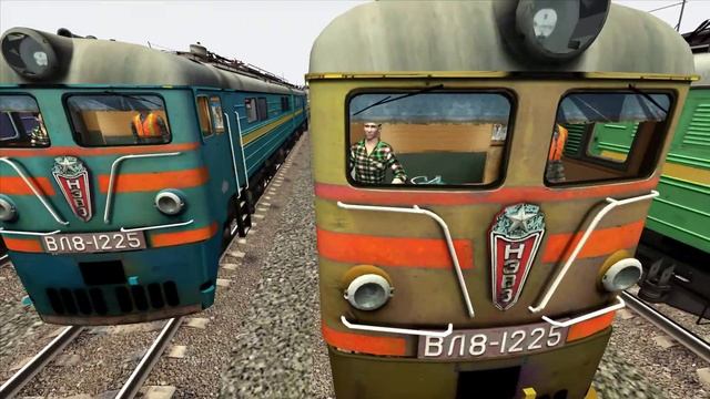 Пак Грузовых локомотивов ВЛ смотреть онлайн