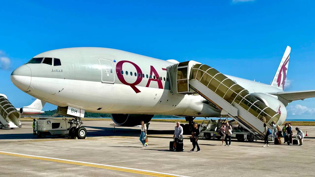 QATAR AIRWAYS Boeing 777 Business Class To The Seychelles (+ Qatar's New Flagship Lounge)