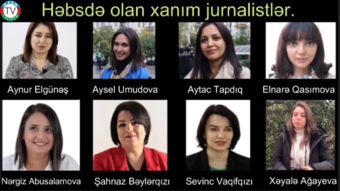 Söz, Səs, Xanım Jurnalistlər Və Azərbaycan Həbsdə...