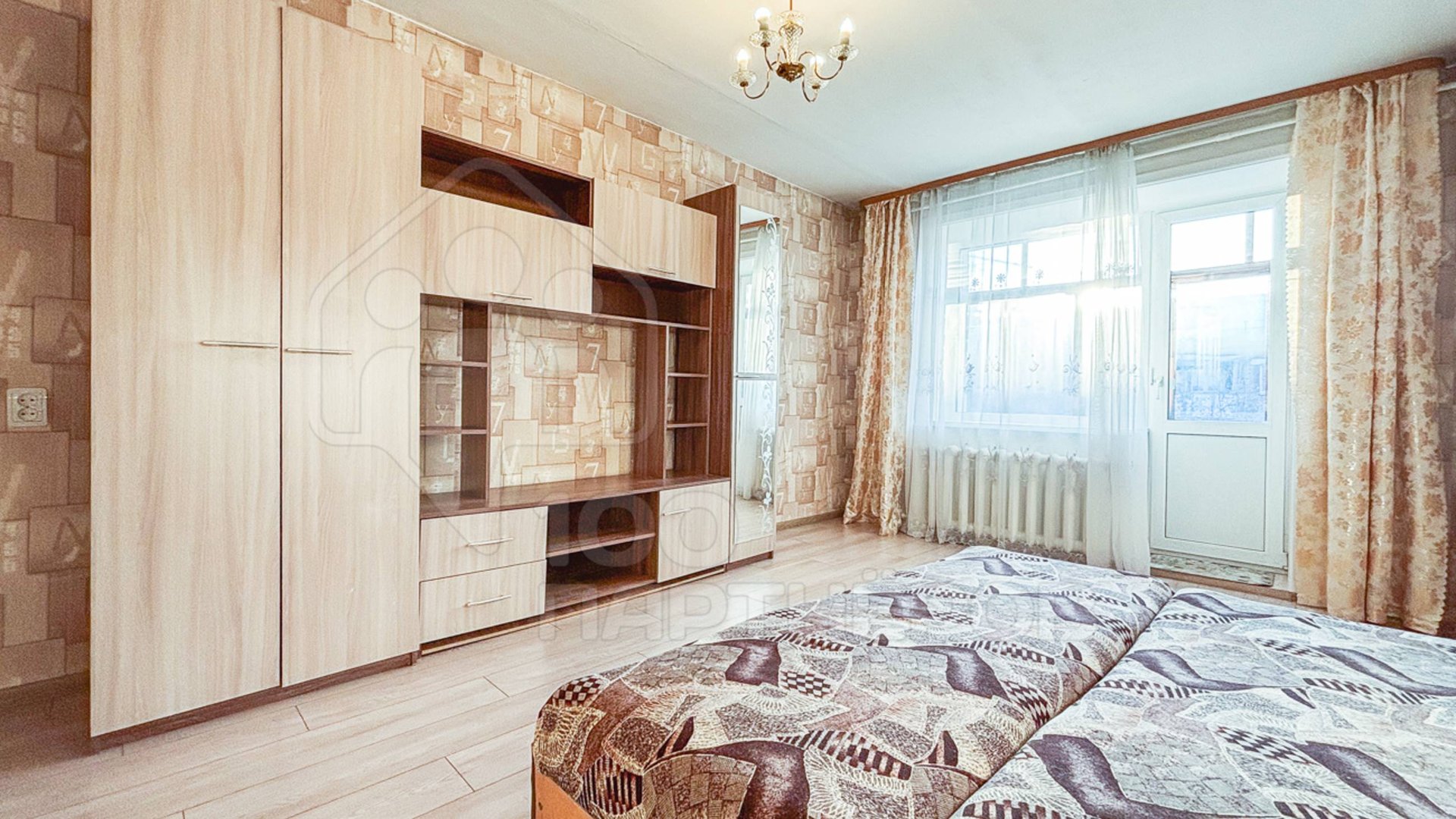 Рум-тур по 1-к квартире по адресу ул. Карла Либкнехта д. 154 смотреть онлайн