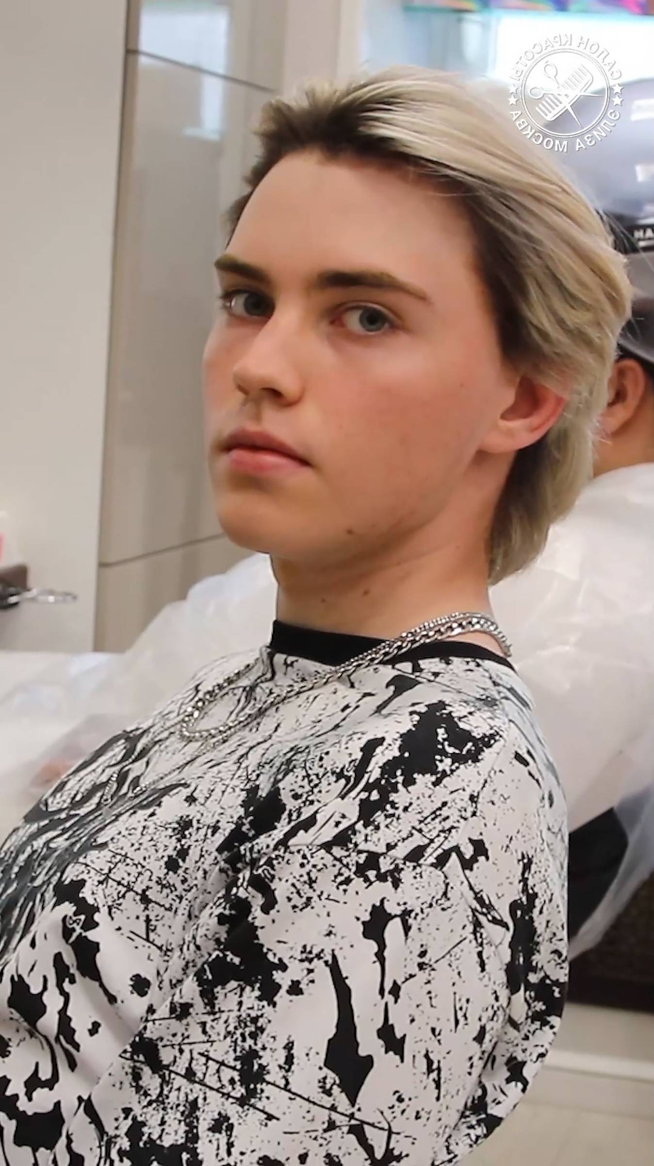 Мужской блонд #блонд смотреть онлайн