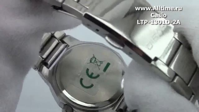 Женские японские наручные часы Casio LTP-1301D-2A смотреть онлайн