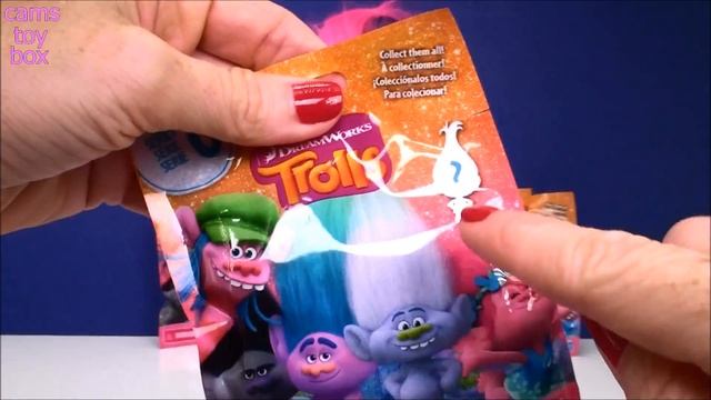 Dreamworks Trolls Series 6 Blind Bags Opening Surprises Chupa Chups Plastic Egg Toys смотреть онлайн