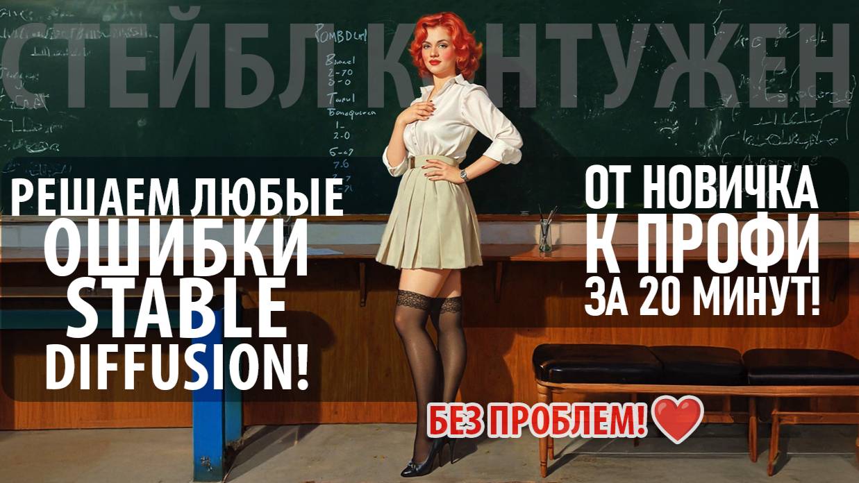 НЕ ПАНИКУЙ! Решаем все ошибки Stable Diffusion | Командная строка для чайников