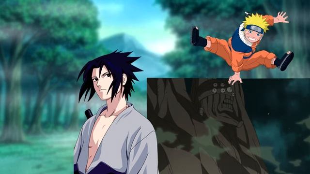 Мадара убивает Саске I Тобирама и Саске против Мадары