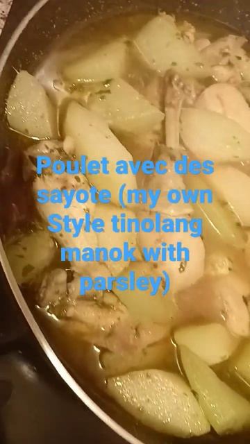 my own Style tinolang manok with parsley #lutongbahay смотреть онлайн