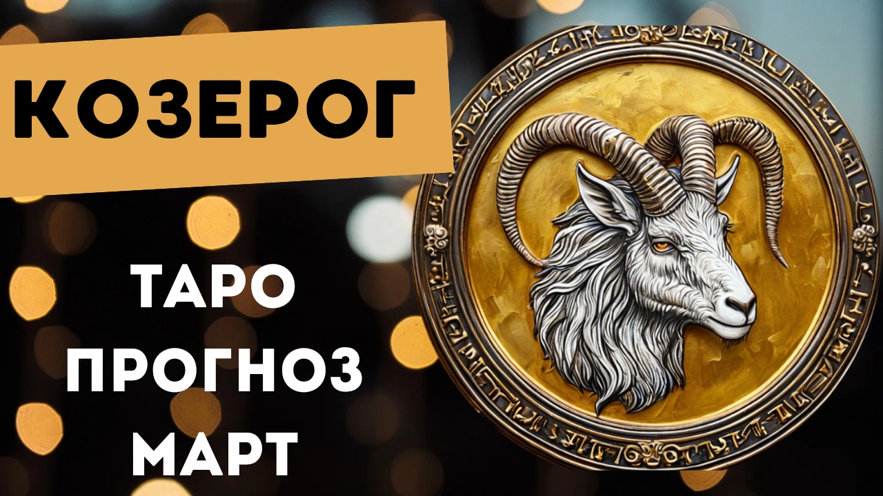 КОЗЕРОГ 💯 ПРОГНОЗ ТАРО НА МАРТ 2025 🍀 события и энергии месяца смотреть онлайн